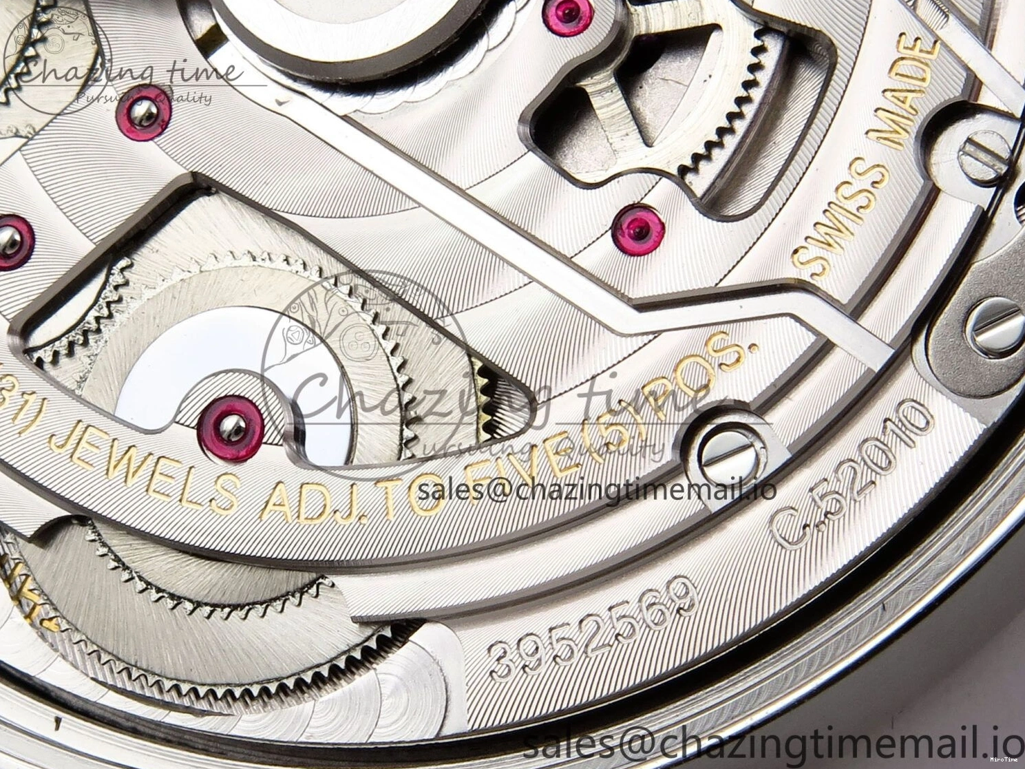 MIROTIME 0214 OnTrend Portugieser Automatic 42mm SS APSF 1:1 Best Edition White RG Dial on Black Leather Strap A 7010